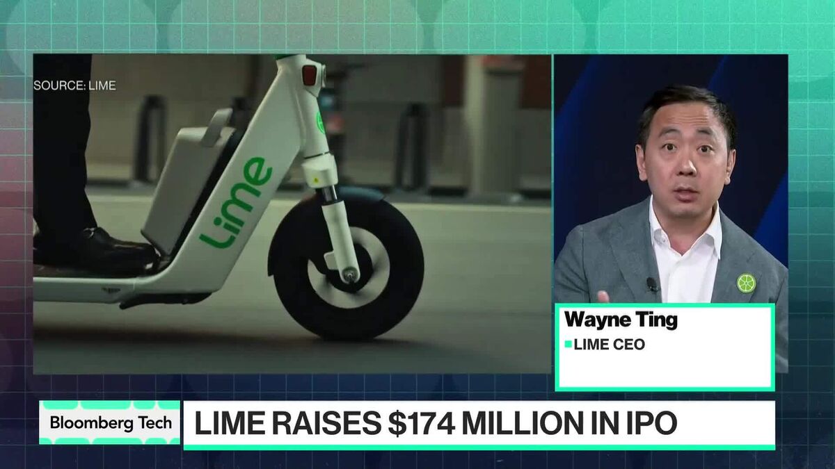 Uber-Backed Lime Raises $174 Million in Public Debut