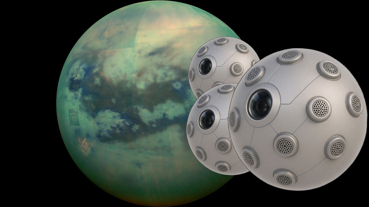  NASA funds spherical 'Aerobots' that could explore the caves of Saturn's moon Titan 