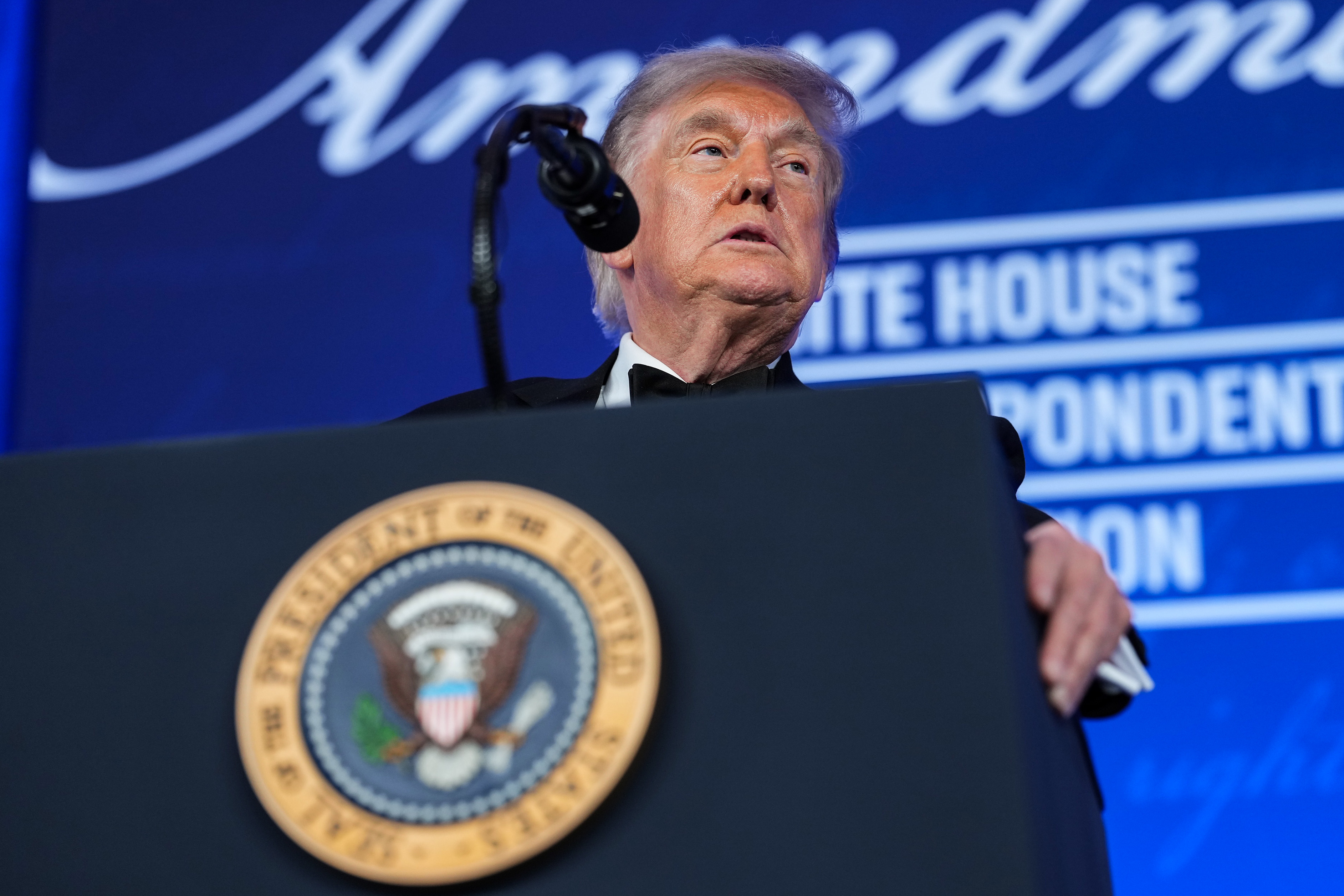 Donald Trump Delivers Rally-Like Hour Of Rehash In White House Correspondents’ Dinner Speech