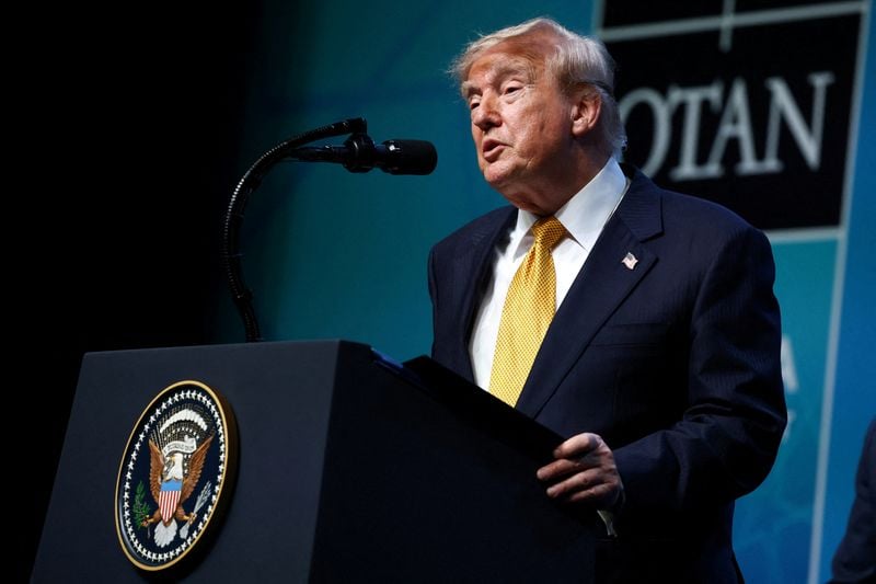 Trump says missiles aimed at Iran if Tehran targets US president